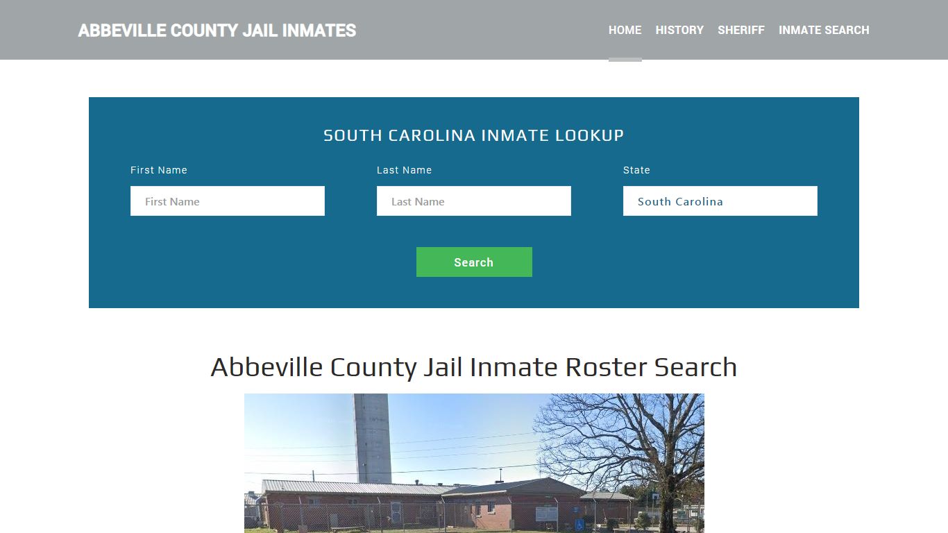 Abbeville County Jail Inmate Roster Lookup, Abbeville, SC